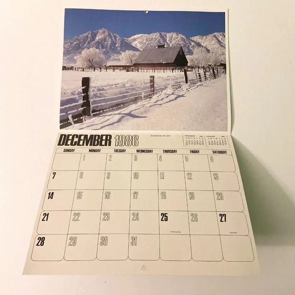 Vintage 1986 Nevada Reno Calendar Souvenir Booklet - Picture 13 of 16